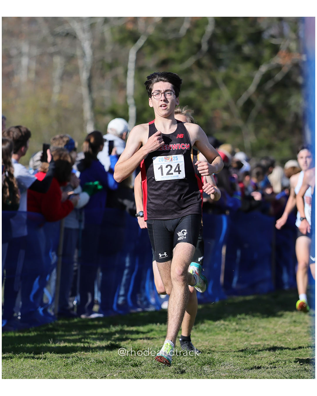 Oliver Eaton, Greenwich High School, P79, 17:47.02 - New England Cross Country State Championship - Thetford Vt - November 8, 2025 File: ./dir-2-Boys-Championship/251108-2025-New England-Cross-Country-Championships-Thetford-VT-643-296A1235.jpg Oliver Eaton, Greenwich High School, P79, 17:47.02 - New England Cross Country State Championship - Thetford Vt - November 8, 2025 – 2025 N…